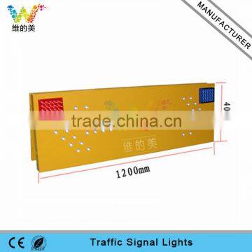 Shenzhen manufacturer 1200*400mm aluminum road safety traffic sign board