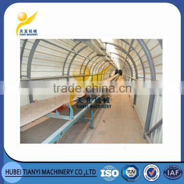 Low profit belt conveyor for coal / stone / sand / fertilizer / grain