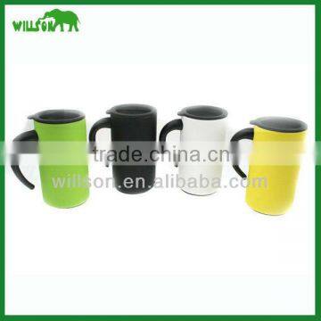 hot sale coffee mug with pipe