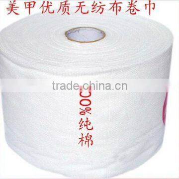 Colorful Non-woven Fabrics Nail Wrap Roll Nail Wipes Nail Remover photo-2