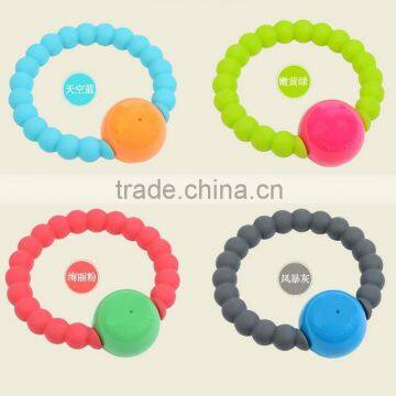 2016 fashion teether,soft silicone teether-FDA LFGB food grade- BCIA Chewing