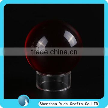 80mm Red Acrylic Sphere Solid Ball