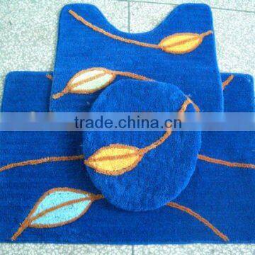 high quality eco-friendly bath mat set 3pcs