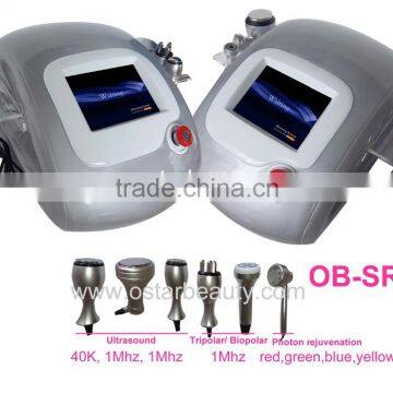 Newest RF Photon Rejuvenation 40K 6 in 1 Ultrasonic Wave Slimming Machine OB-SR 01 photo-4