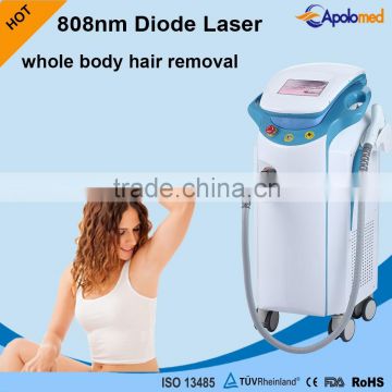 Apolomed skin rejuvenation 755 810 1064NM 808nm diode laser machine