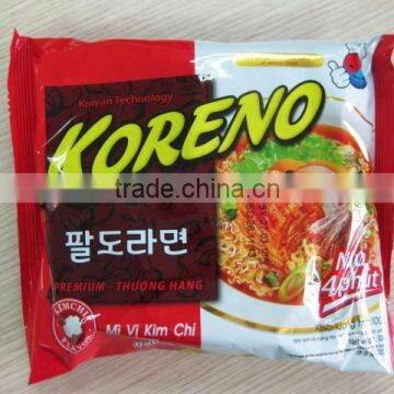 Kimchi Flavor Instant Noodle FMCG products