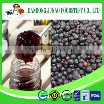 China new crop fresh fruit black currant jam