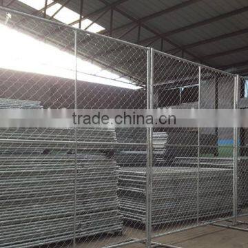 6ft chain link netting type galvanized temporary fence construction panels