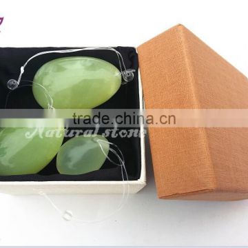 wholesale jade eggs yoni eggs for woman vagina kegel exercise which deliver babies recently DHL free shipping