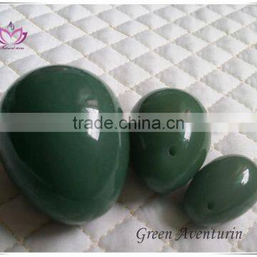 Health Care Natural Aventurin Yoni Eggs Set Of 3 Kegel Exercise for Woman Kegel Eggs With Gift Box photo-5