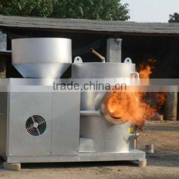 biomass wood pellet burner for fuel gas boiler, grain dryer, Aluminium melting furnace