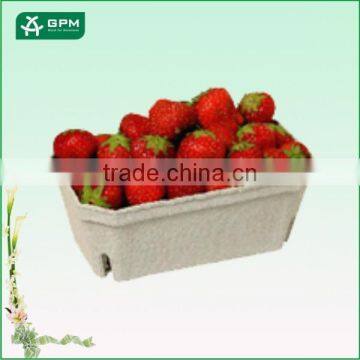 Hot selling factory directly wholesale paper molded decorate fruit tray