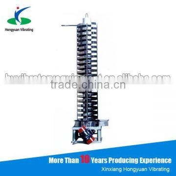 sand vertical conveyor/spiral elevator vertical spiral chute