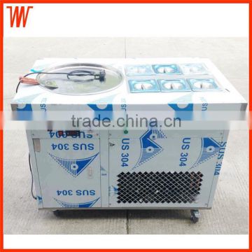 -30 C degree Fried Ice Cream Machine Single round/Square pan