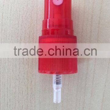 Red Plastic Spray Pump for Bottle Use