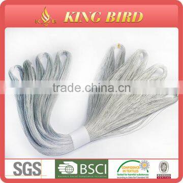 DIY String Thread Rope 0.8mm Silver Color Metallic Cord