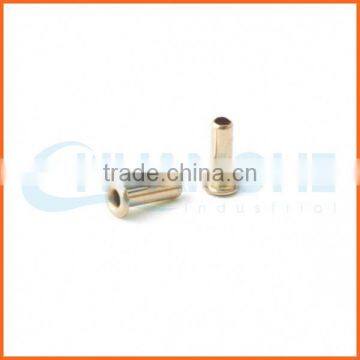 alibaba high quality flat head bronze hollow rivets