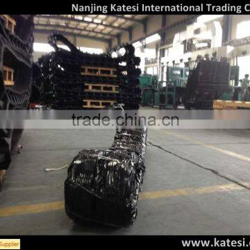 Ko-matsu Undercarriage Part Rubber Track / Harvester rubber tracks agriculture rubber track