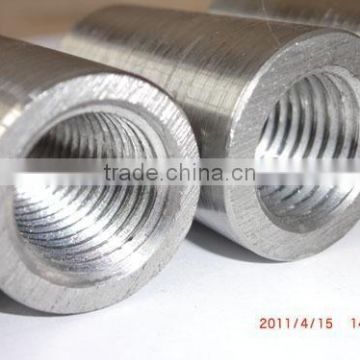 14-40mm Rebar Threaded Coupler, Rebar Sleeve, Corrugated Steel Bar Connector