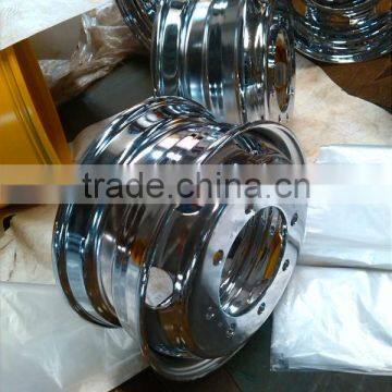 chrome plated steel truck wheels