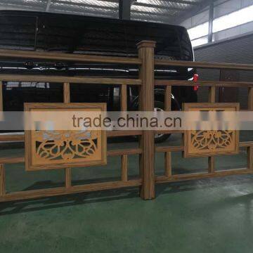 Eco-friendly WPC Zinc Steel Combinations Handrail/furniture/fence/railing photo-2