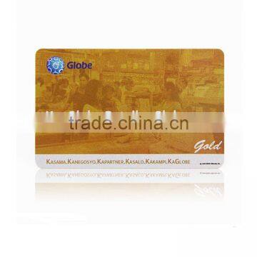 Cheap Gold Metallic PVC Card photo-2