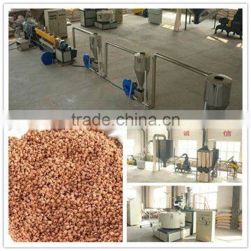 PP/PE wood-plastic granules extrusion line, granules making machine