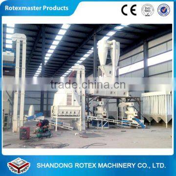 Factory Direct Sale Rubber Wood Pellet Production Line Thailand Pellet Plant