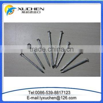 1-4 inch Galvanized concrete steel nail screw shank steel nails from factory