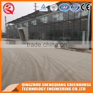 Agriculture equipment glass greenhouse and greenhouse steel frame