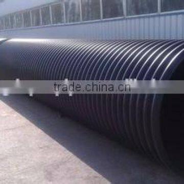 Corrugated Plastic Pipe Black photo-3