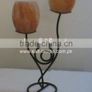 Metal Salt Lamp Basket/Feng Shui Salt Lamps/Iron Basket Salt Lamp/Metal Fire Basket photo-4