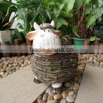 Fiberstone sheep design for home decoration