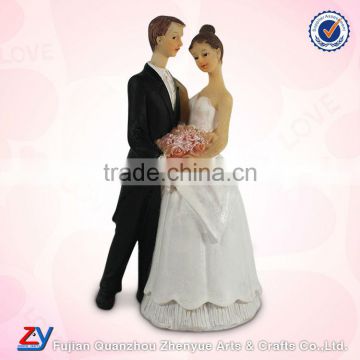 Artificial wedding couple souvenirs