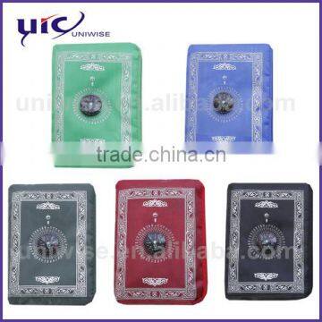 Muslim Prayer Mat With Compass Portable Prayer Mats Mosque Prayer Carpet Muslim Islamic Prayer photo-2