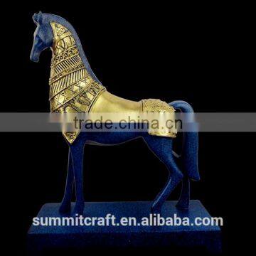 American antique resin horse statue