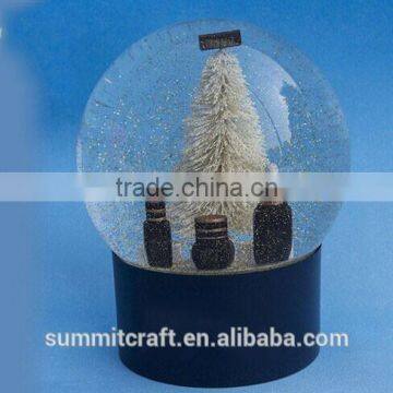 Hot sale gift color ball plastic Italy souvenirs snow globes