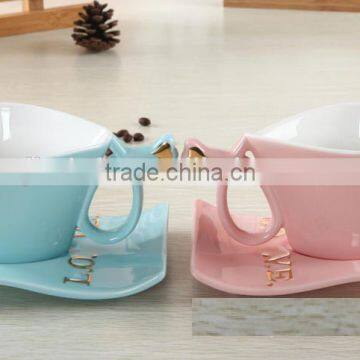 New Bone China&porcelain Promotion Gift Set Tea Set Coffee Cup photo-3