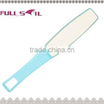 Colourful sandpaper foot file with plastic handle,pedicure foot file,smoother foot file