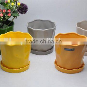 Ceramic Garden Flower Pot, Garden Planter Pot photo-2