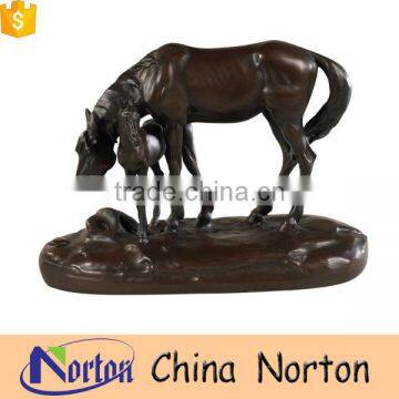 large statues of horses and cub for sale NTBH-HR034Y