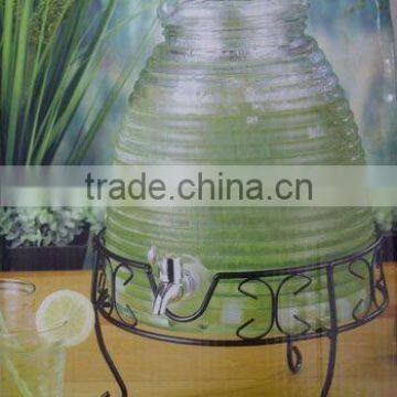 12L Glass Wine Cereal Dispenser PJ01 photo-3
