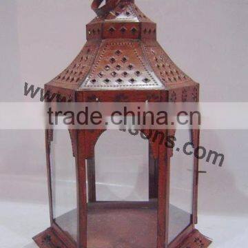 Wholesale Metal Morrocan Style Lantern Candle Lantern photo-6