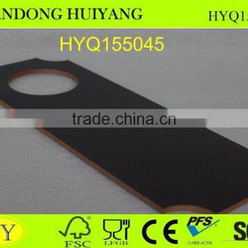 House Shape Chalkboard Wood Door Hanger photo-4