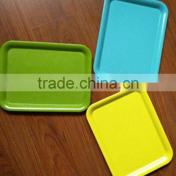 Bamboo Fiber Square Dinner Tray photo-5