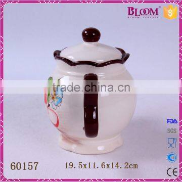 Decal Desgin Home Tableware for Cheap Ceramic Teapot photo-2