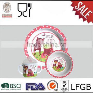 Factory wholesale melamine dinner set,melamine plate and bowl