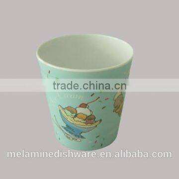 Custom print chinese melamine tea cup set,melamine cup