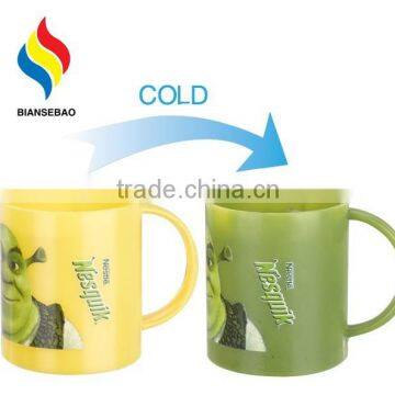 New China Products For Sale Mugbaby Magic Color Changing Plastic Cup With Handle photo-3