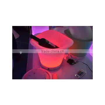 Bar house Multi color ice bucket led with Remote control YM-LIB24202